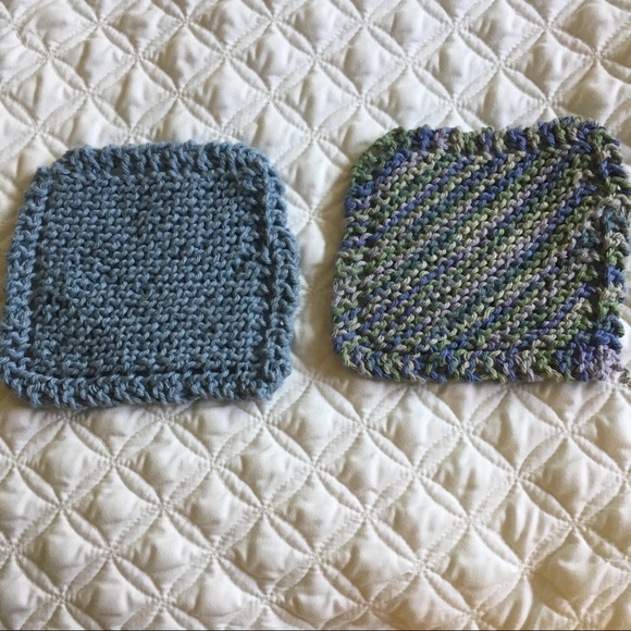 ♥️SO LD♥️Homemade 100% Cotton Dish Cloths - Picture 2 of 3